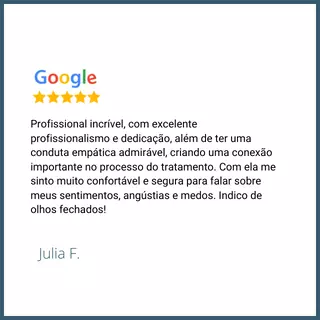 Avaliação no Google